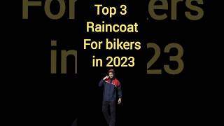 Top 3 Raincoat in 2023🔥 Best Raincoat for bikers in india