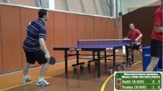 Timofey RAZINKOV vs Dmitriy OSIPOV Moscow, Krylatsky Hills, League-550 Table Tennis