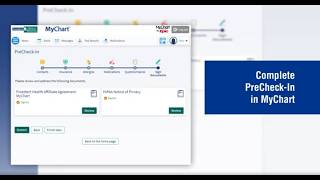 PreCheck-In for Your Appointment Using MyChart | Froedtert & MCW