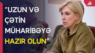 Ukrayna baş nazirinin müavini əhalini uzun sürən münaqişəyə köklənməyə çağırıb – APA TV