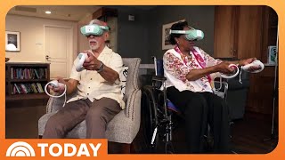 How seniors are skydiving, exercising and more with virtual reality