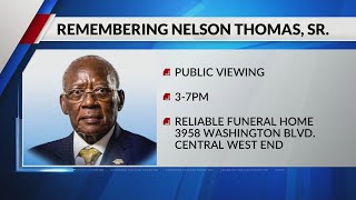 Visitation for Nelson Thomas, Sr.