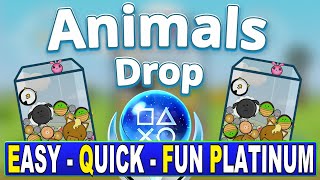 Animals Drop Quick Trophy Guide - Suika Game With An Easy Platinum PS4, PS5