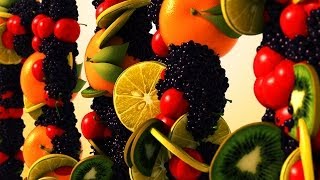 LightWave 3D - Flocking Fruit