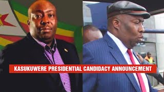 KASUKUWERE ANNOUNCES HE WILL CONTEST IN THE 2023 PRESIDENTIAL ELECTION | DAILY NEWS UPLOADS