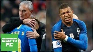 Kylian Mbappe and Neymar injured in friendlies: Who is more valuable? | Paris Saint-Germain