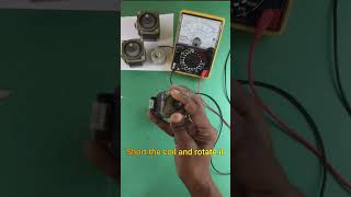 Stepper Motor Coil Checking Fast and easy Method