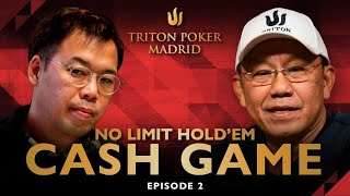 No Limit Hold'em CASH GAME | Episode 2 - Triton Poker Madrid 2022