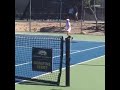 12 year old Tennis Player Playing with Forehand by left and right hand both.