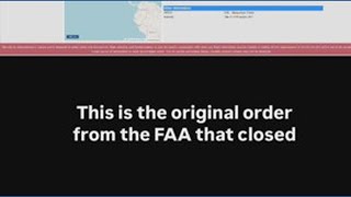 Here’s the FAA order that closed El Paso’s airspace