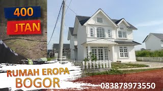 Review Rumah Bergaya Eropa  TASNIM VINTAGE BOGOR  Rumah Syariah Bogor