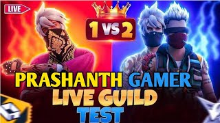 Guild Trails in Tc(teamcode)| FREE FIRE |#freefirelive#freefire#fflive#telugu#guildtrails