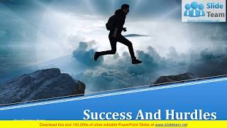Success And Hurdles PowerPoint Presentation Slides