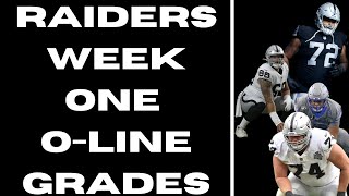 Grades for the Las Vegas Raider O-line in Week 1 | The Sports Brief Podcast
