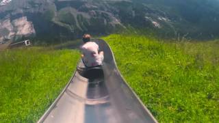 Swiss Mountain Coaster / Rodelbahn Oeschinensee Kandersteg (Bucket list 2020)