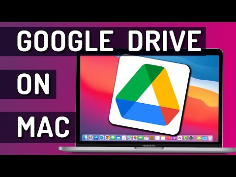 Set up and use Google Drive on your Mac