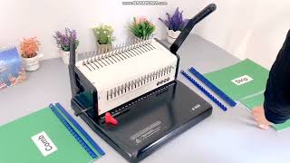 YIBO Heavy Duty A4 Steel Comb Binding Machine (S900)-500 sheets