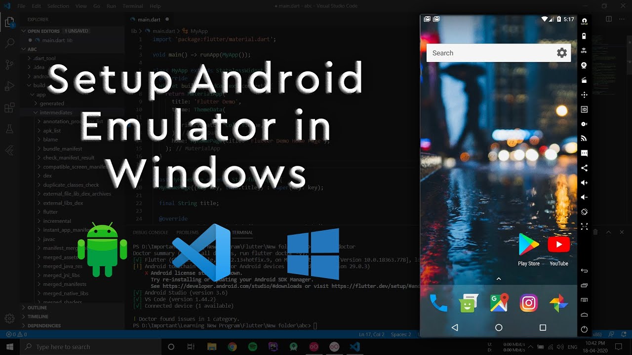 Tutustu 83+ Imagen Visual Studio Code Android Emulator - Abzlocal Fi