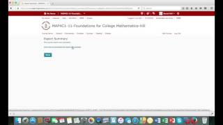 Exporting D2L Course Material