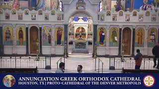 Divine Services: Leavetaking of Theophany | Annunciation Greek Orthodox Cathedral | Houston, TX.