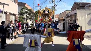 令和６年高砂神社秋祭り鍵町屋台