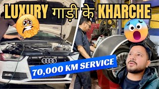 Audi A4..💵 Maintenance cost of a luxury car 🤯in INDIA 🇮🇳 @PRATEEKSINGHTANWAR