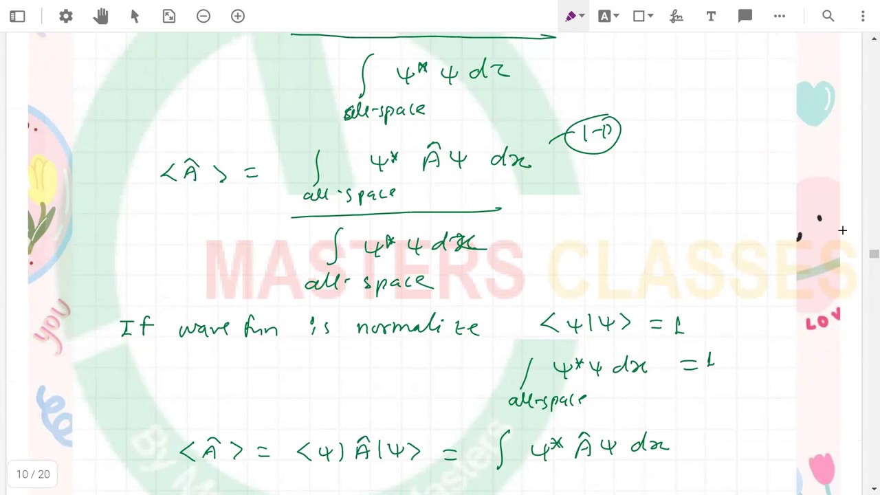 QM13a Questions On Expectation Value Of Operator 1 |IIT JAM||GATE||CSIR ...