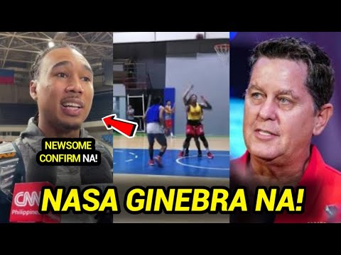 GINEBRA CHRIS NEWSOME CONFIRM NA WELCOME TO GINEBRA JACKPOT ANG GINEBRA DITO MARAMING MAGUGULAT