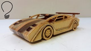 Lamborghini Countach - Homemade Car Model