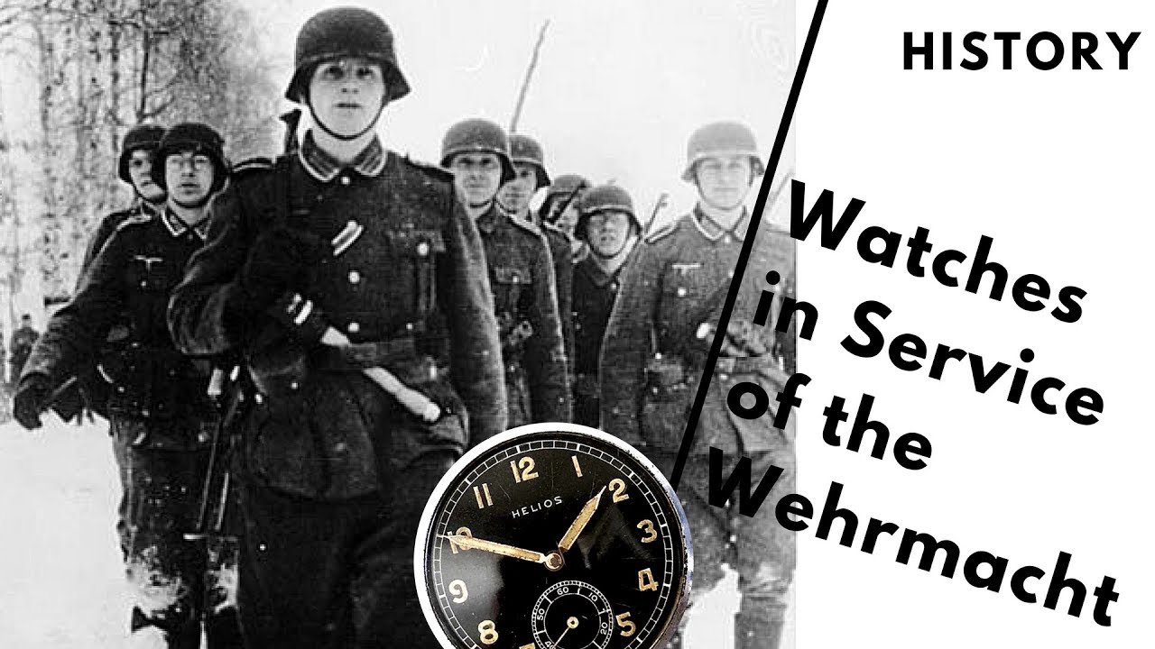 Watches In Service Of The German Wehrmacht During World War 2 - YouTube