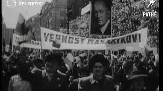 Czechoslovakia's five day festival of liberation in Prague May Day 1946 (1946)