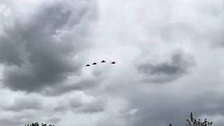 Dutch F35 Missing Man Formation