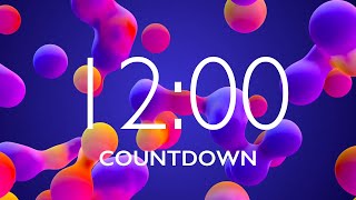 12 Minute Timer with Relaxing Music and Alarm 🎵⏰