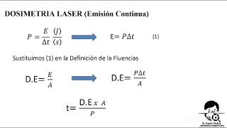 Biofotónica & sus Aplicaciones - Radiometría y Laser