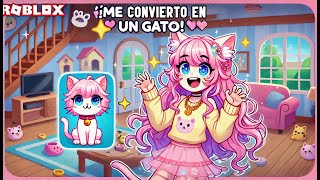 ¡Me convierto en un gato adorable! 🐾 Kitten Game en Roblox | #vsofyplayz #roblox #kitten