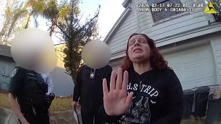 Newly released body-worn camera video shows Seminole County teacher being arrested
