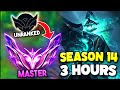 How to ACTUALLY Climb to Masters in 3 Hours with Hecarim Jungle Season 14