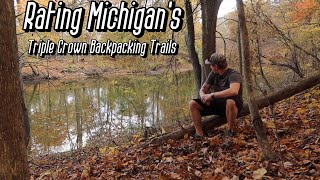 Ranking Lower Michigan's BEST Backpacking Trails - Michigan Triple Crown