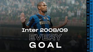 EVERY GOAL! | INTER 2008/09 | Ibrahimovic, Balotelli, Maicon, Adriano, Figo and many more... โฝโซ๐ต