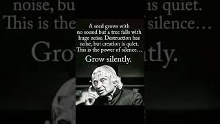 A seed grows with no sound......#ytshorts #explore #ytviral #lifequotes