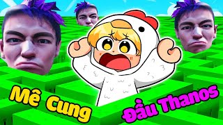 Tô Gà Bị Kẹt Trong Mê Cung Đầu Thanos SquidGame Roblox!