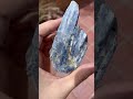 the deep blue mineral known as kyanite