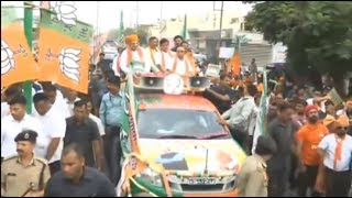 Shri Amit Shah's Jan Sampark at Dr Baba Saheb Ambedkar Statue, Gandhinagar, Gujarat