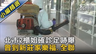 北市2櫃姐確診足跡曝 曾到新莊家樂福.全聯｜TVBS新聞