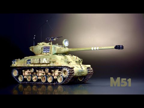 M51 Super Sherman – 1/72 – 3D Print – AVF Model