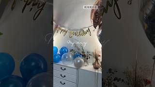 生日快樂 Happy birthday新竹氣球佈置