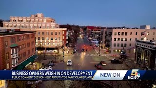 Business owners weigh in on proposal for new development at Hyde Park Square