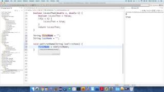 Methods 3 Void & Return types
