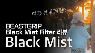 BEASTGRIP Black Mist Filter 리뷰 + Diffusion 필터에 대해 알아 봅시다! 시네마틱, 감성 브이로그를 위한 최애템!