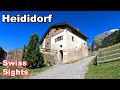 Heididorf Heidi Village Maienfeld Suiza 4K Video